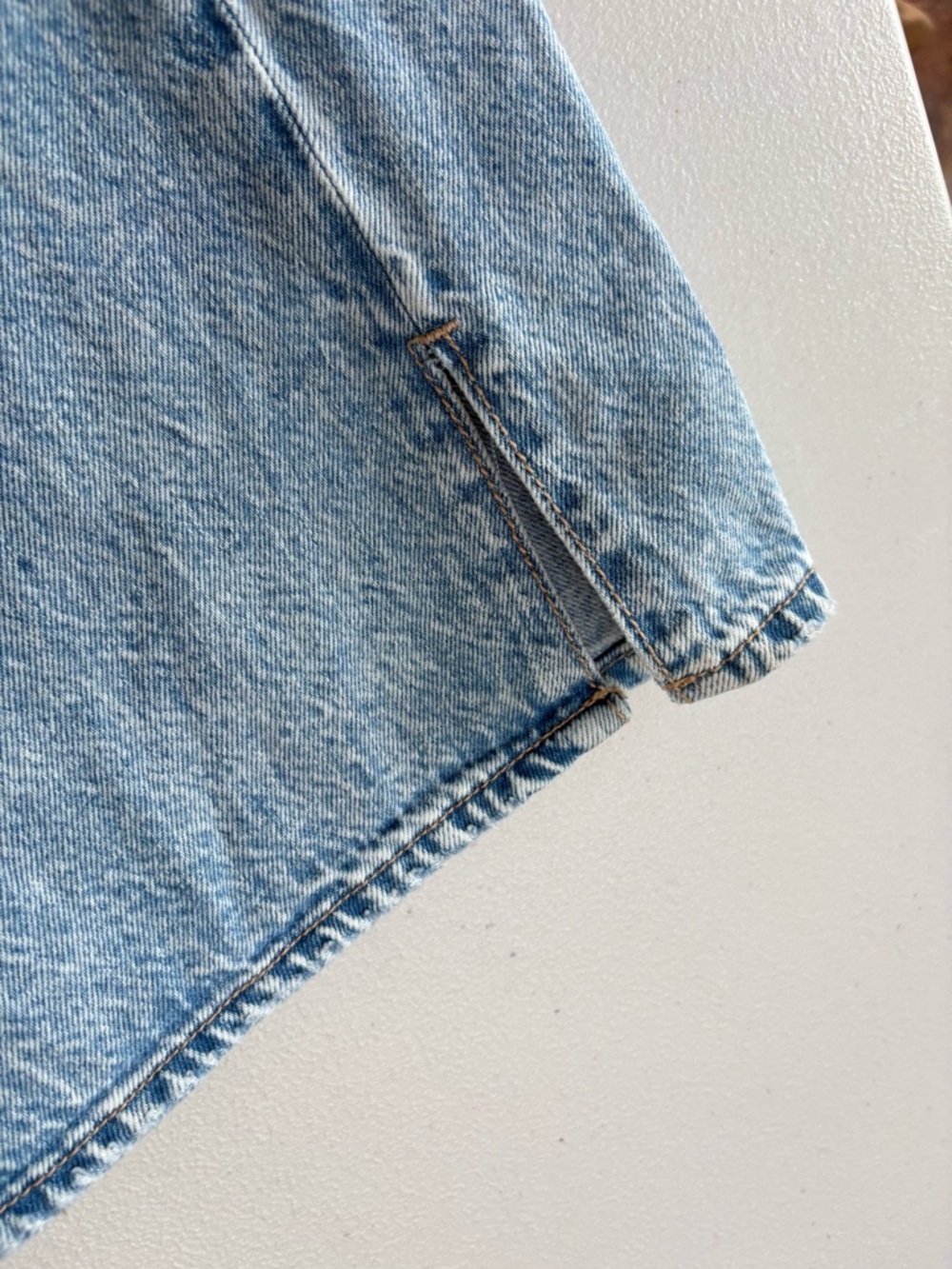 AE Dreamy Drapey Super High-Waisted Baggy Wide-Leg Jean - Picture 9 of 14
